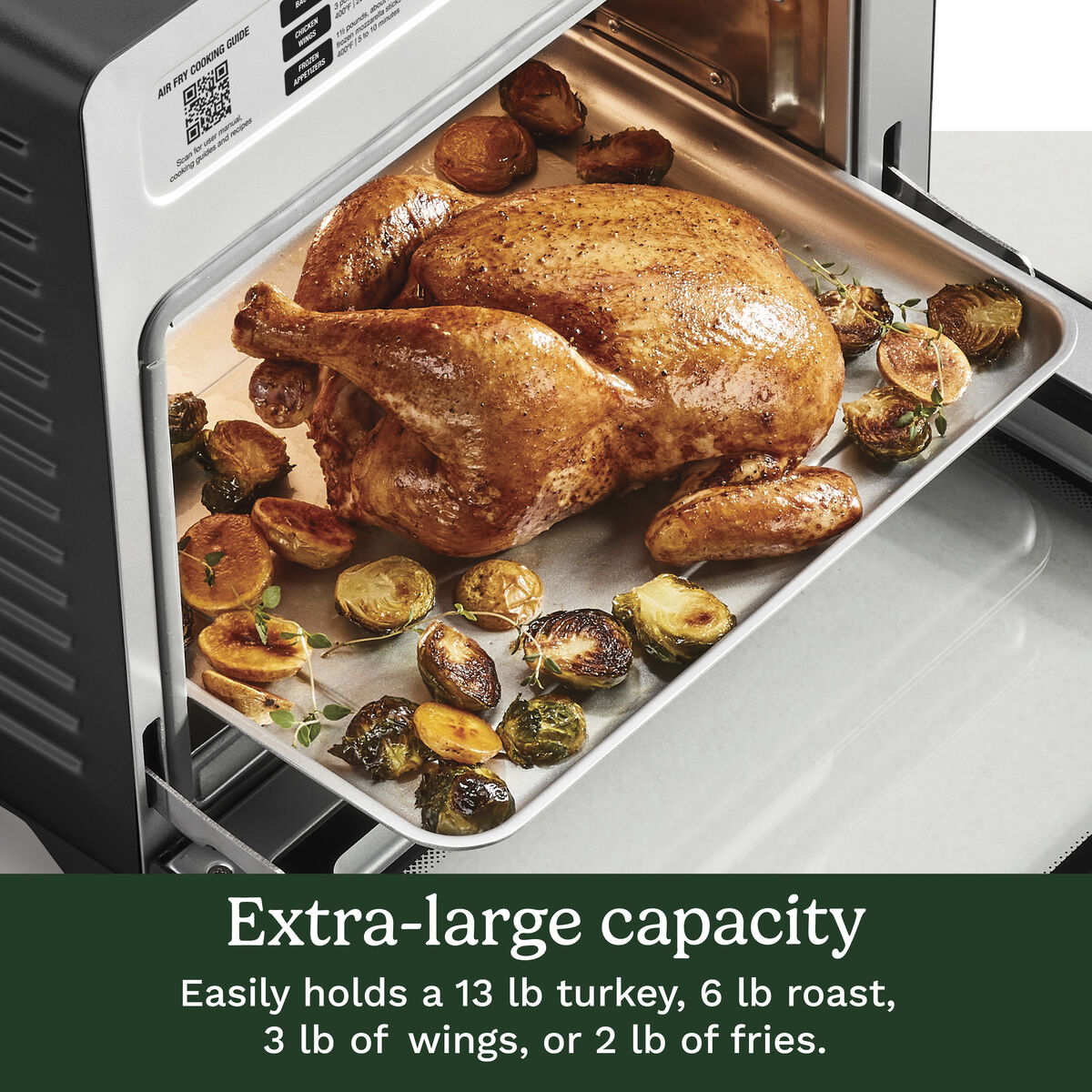 15-in-1 Extra-Large Digital Air Fryer Oven