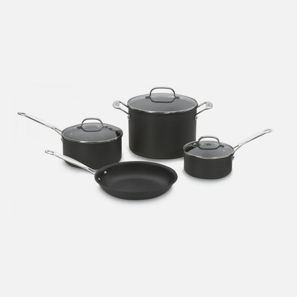 Discontinued Chef's Classic&trade; Nonstick Hard Anodized 7 Piece Set 1