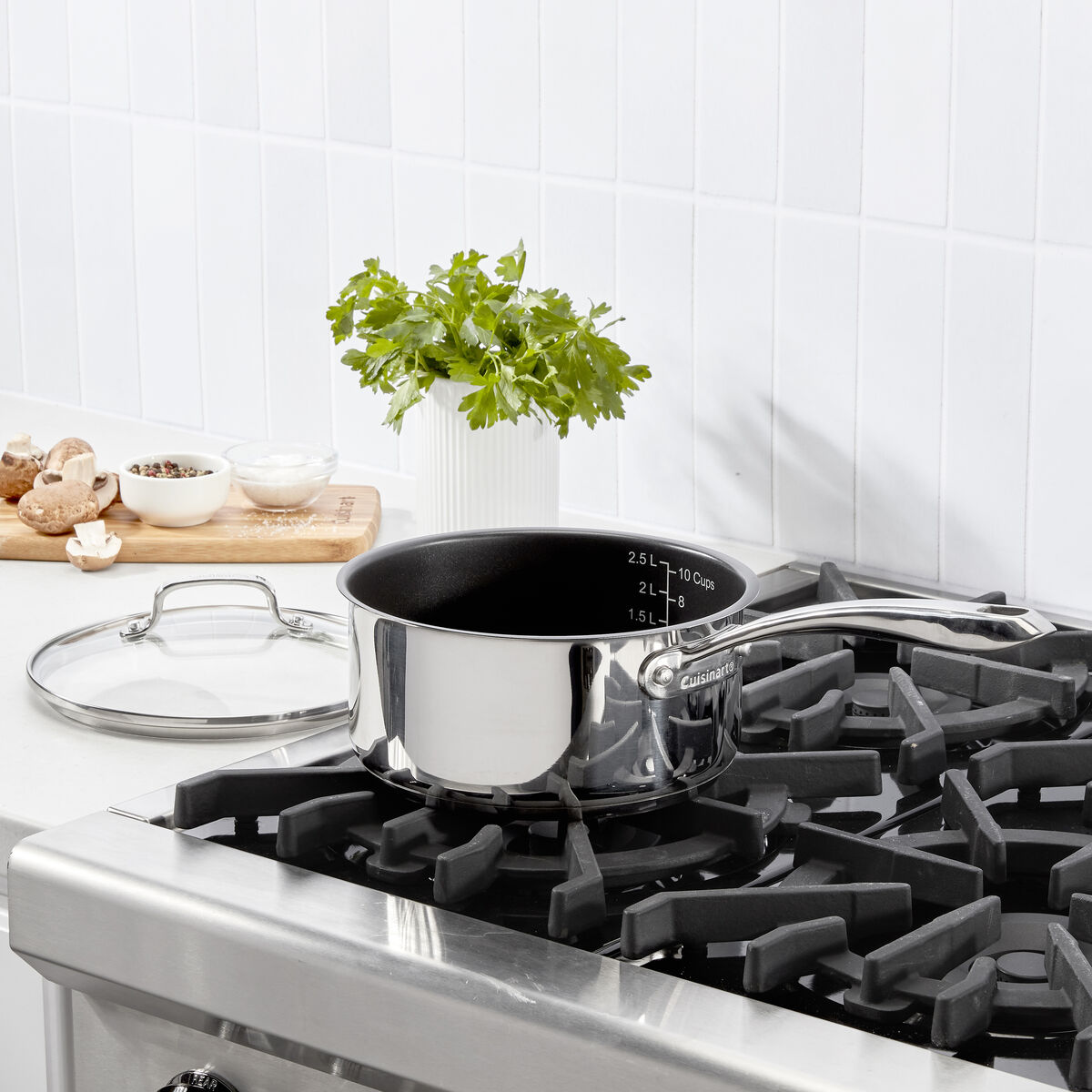 Discontinued Cuisinart Classic 3qt NS Saucepan with Cover