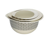 Discontinued Bamboo Fiber Mixing Bowls (Set of 3) 2