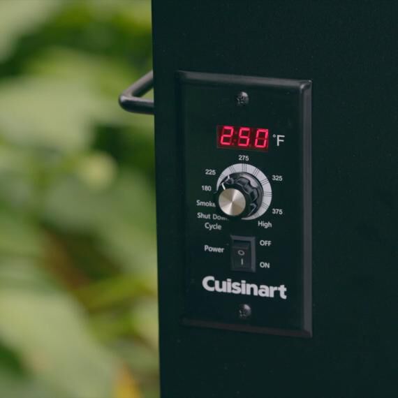 char broil cuisinart electric smoker Discontinued Deluxe Wood Pellet Grill and Smoker Cuisinart