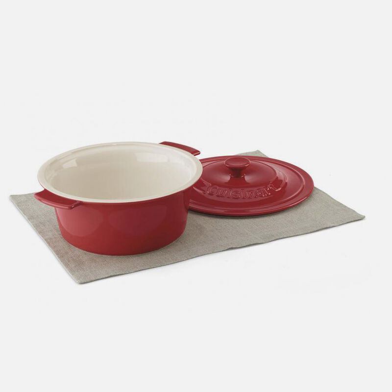 Discontinued 3 Quart Round Covered Baker