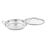 Discontinued Contour&reg; Stainless 12" Everyday Pan with Cover 1