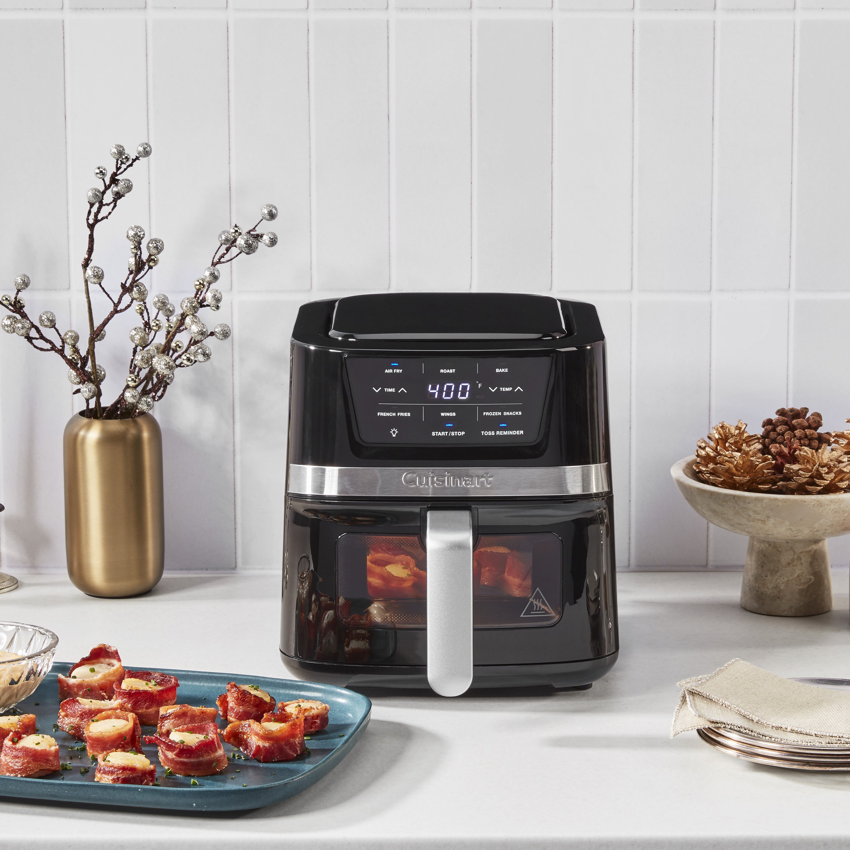 2026年制Cuisinart エアフライヤー トースター Small Digital Air Fryer, 2.6-qt Basket (AIR-80) - Cuisinart