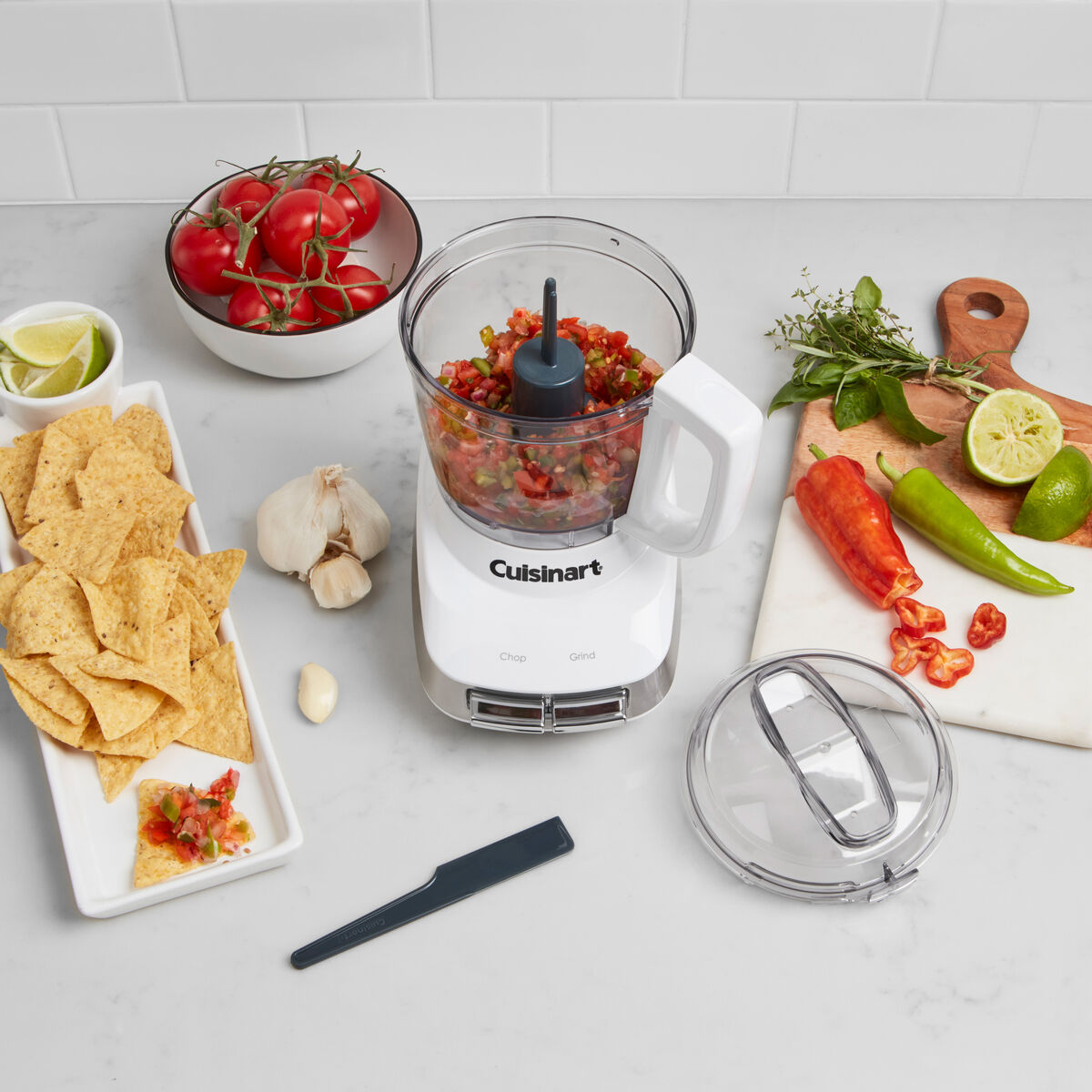 Cubic Cutter 4-Cup Small Food Chopper & Processor - Cuisinart
