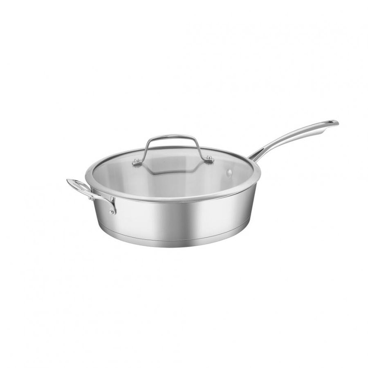 Discontinued 5.5 Quart Saut&eacute; Pan with Helper Handle & Cover 1