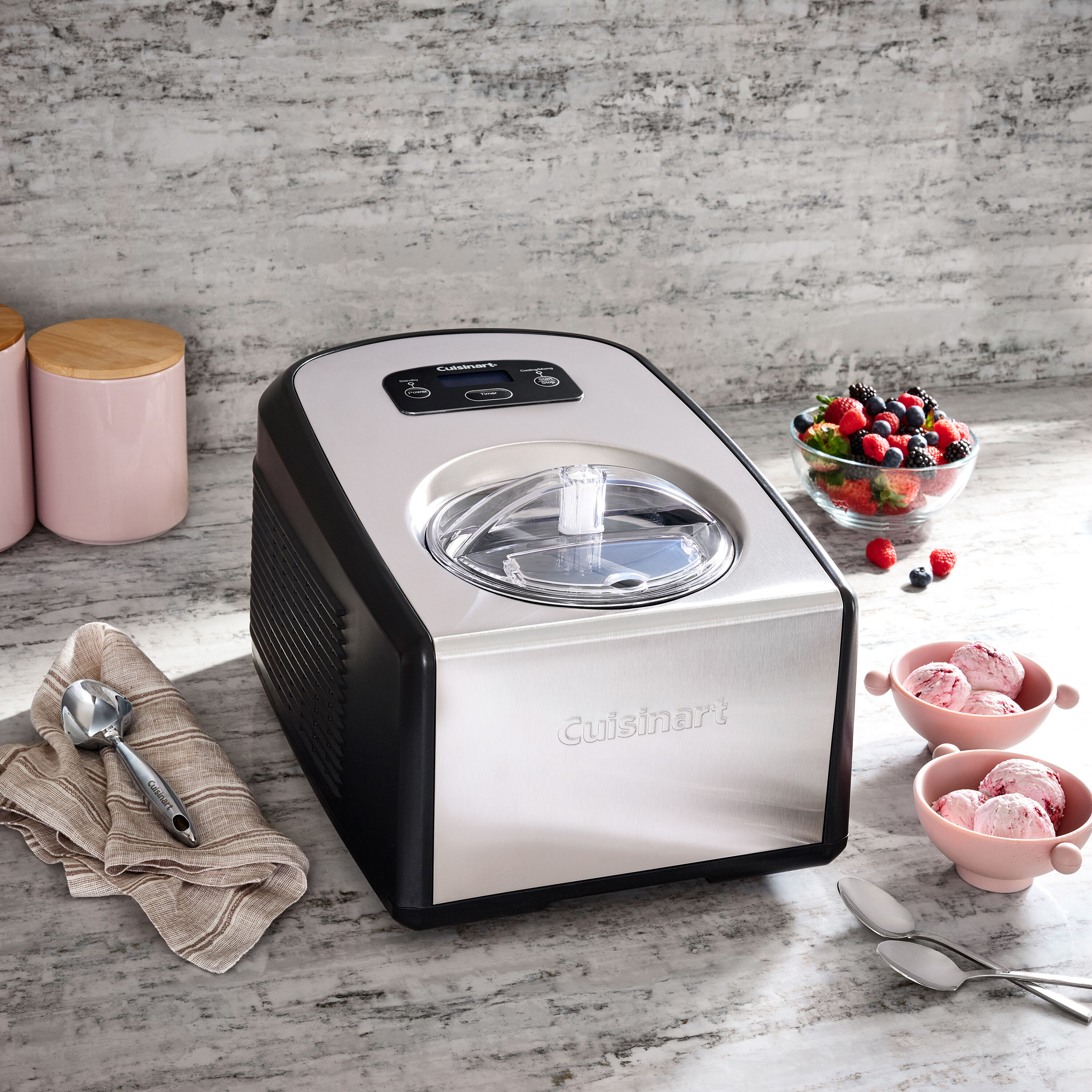 クイジナート　アイスクリームメーカー　ICE-100 Amazon | Cuisinart ICE-100 1.5クォート アイスクリームとジェラート