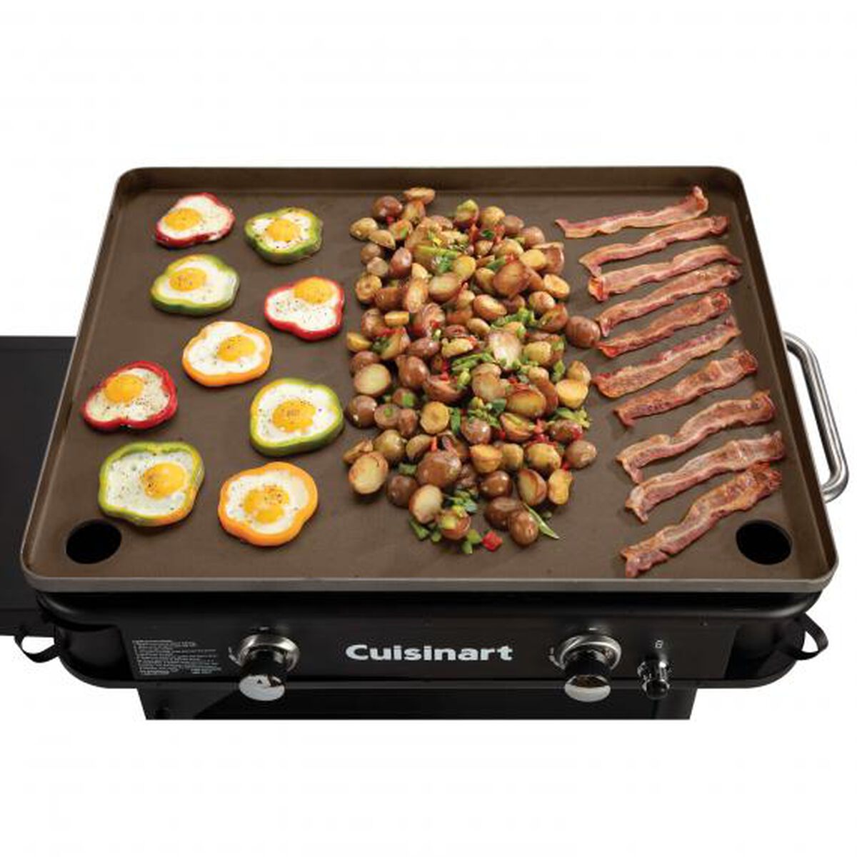 28" Two Burner Gas Griddle 8