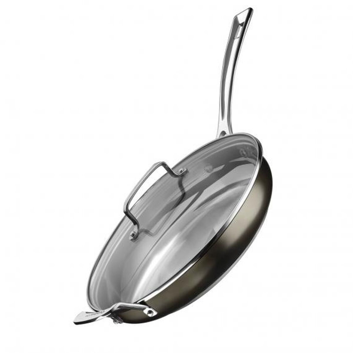 Discontinued 12" Skillet with Helper Handle & Cover 3