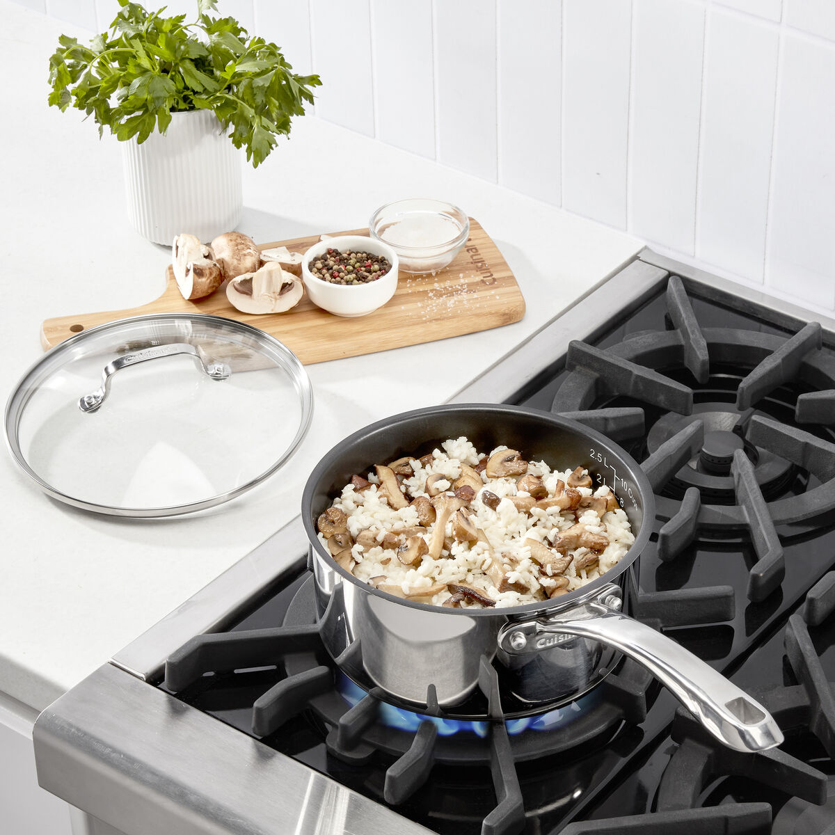 Discontinued Cuisinart Classic 3qt NS Saucepan with Cover