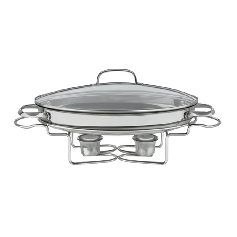 Classic Entertaining Collection 13.5" Oval Buffet Server