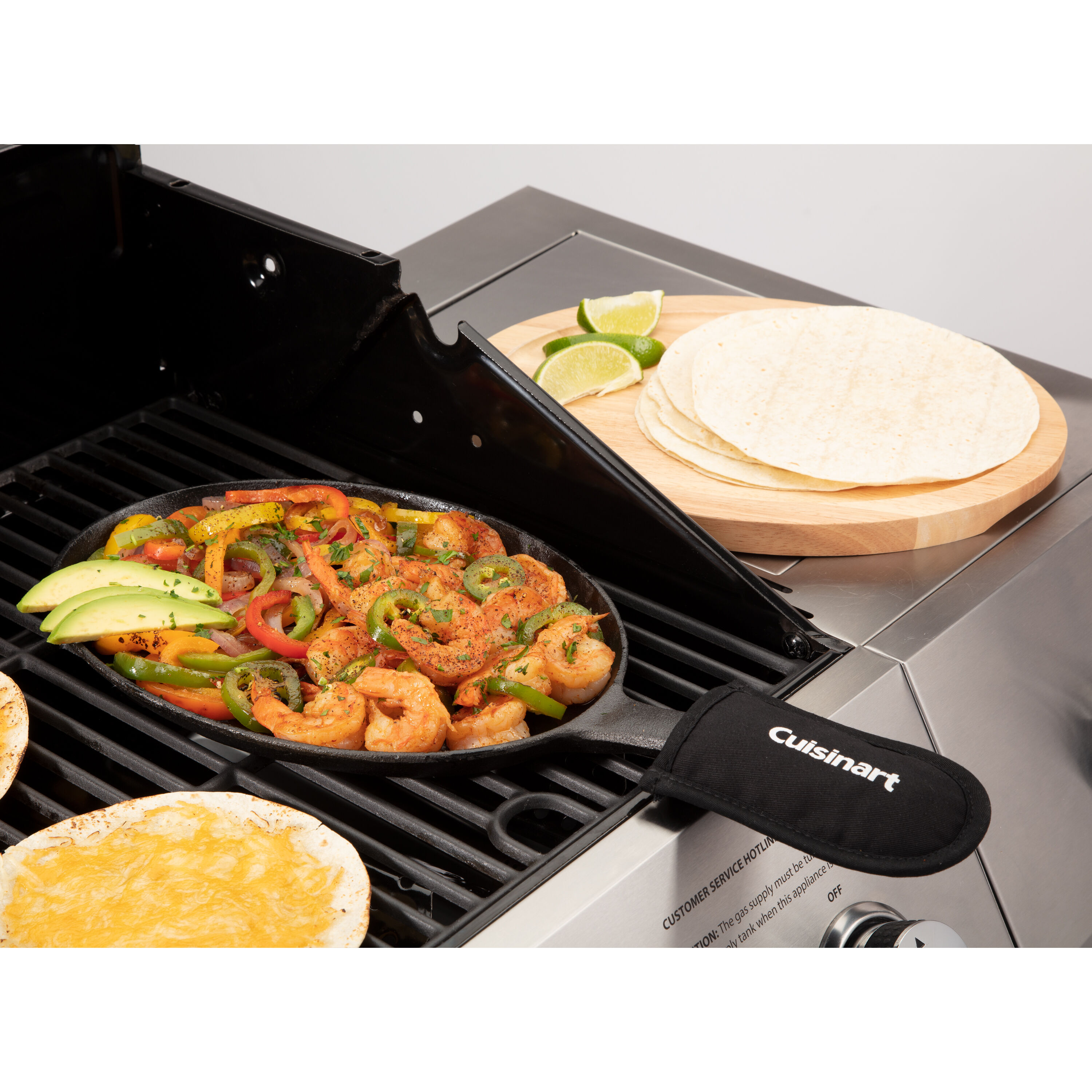 Cast Iron Fajita Skillet Set - Cuisinart