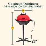 2-in-1 Indoor/Outdoor Electric Grill