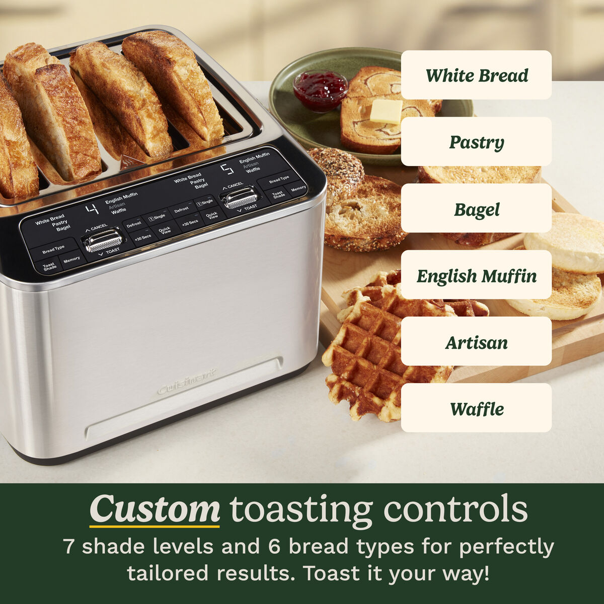 4-Slice Motorized Digital Toaster 5