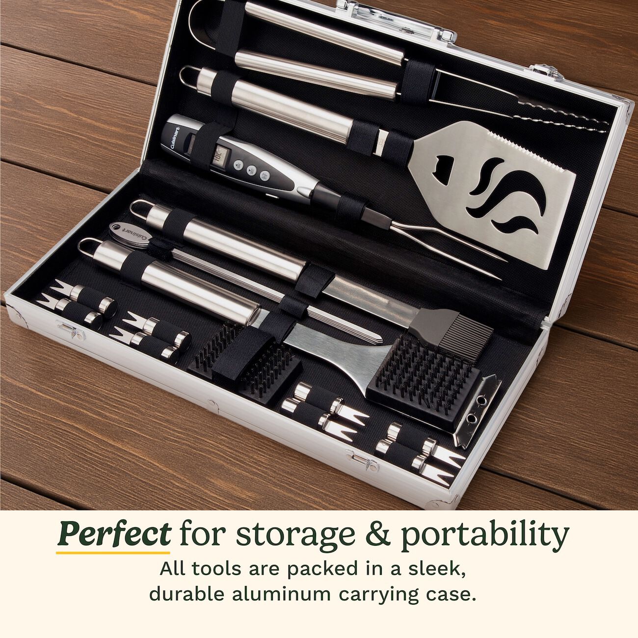 Deluxe Grill Set (20-Piece) | Cuisinart Grilling Tools and Sets