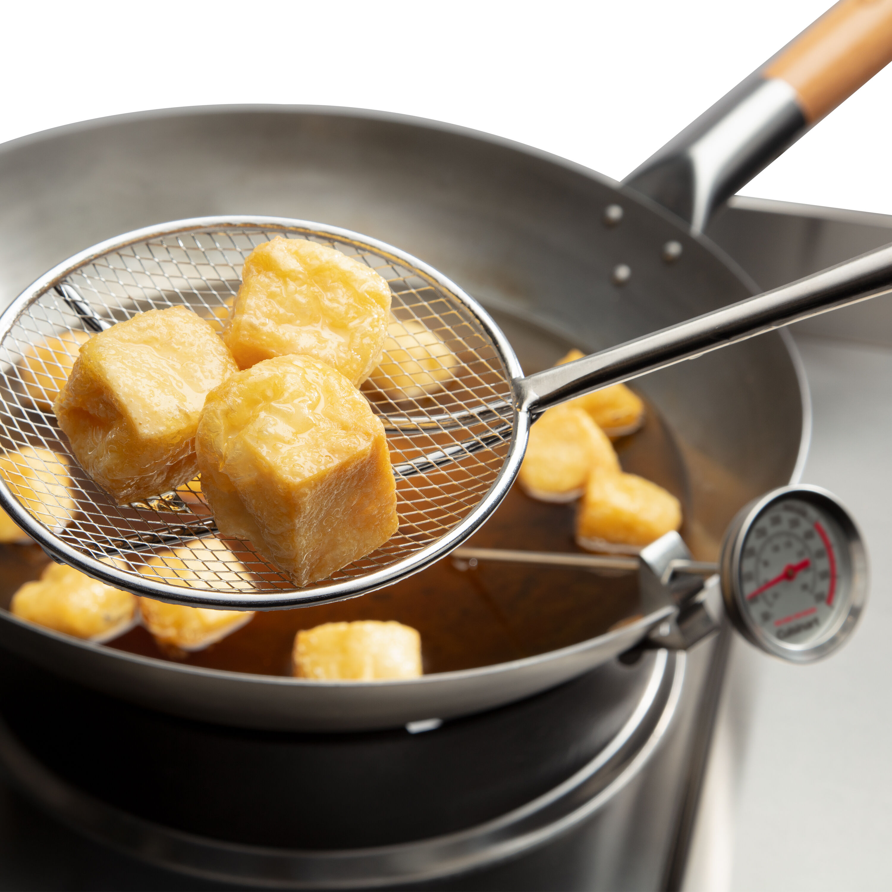 4-Piece Wok Deep Fry Tool Set - Cuisinart