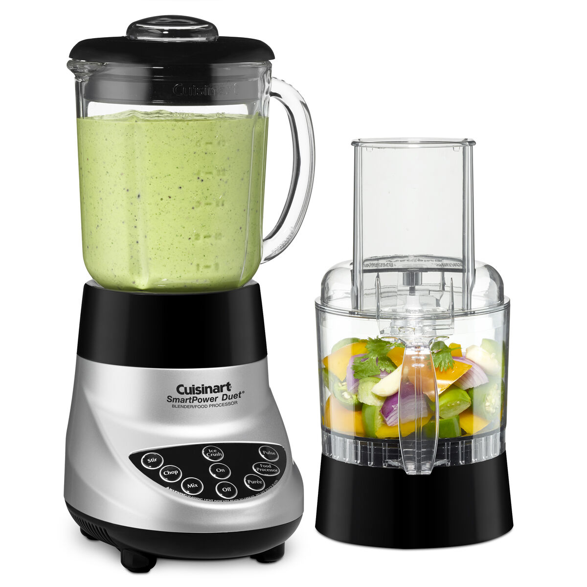 Discontinued SmartPower&trade; Duet 500 Watt Blender/Food Processor 2