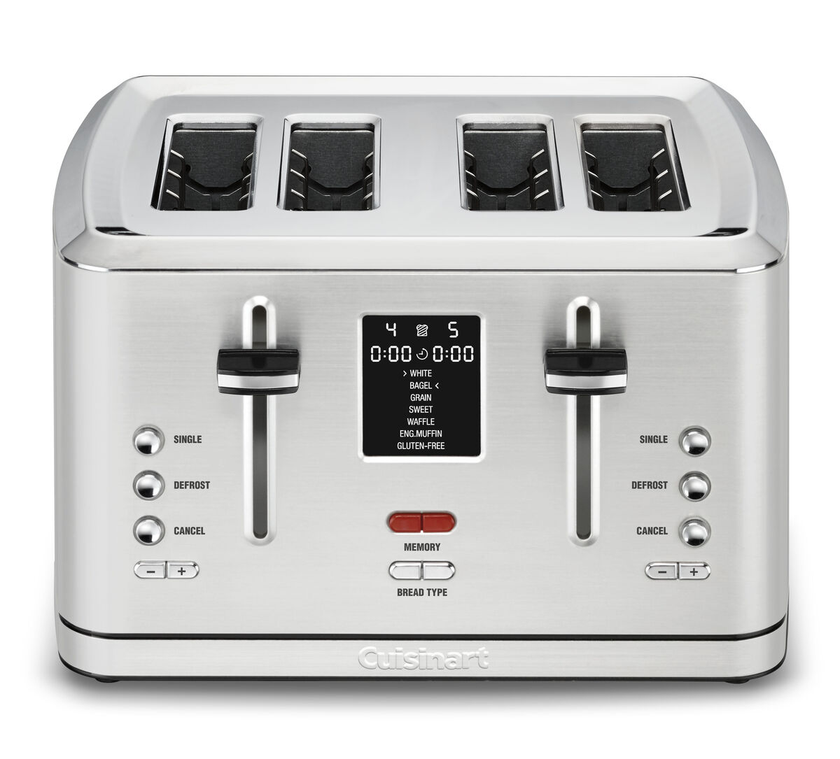 Discontinued 4 Slice Digital Toaster with MemorySet Feature
