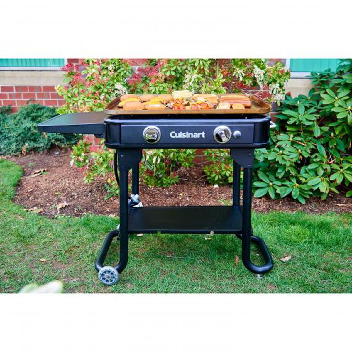 28" Two Burner Gas Griddle 2