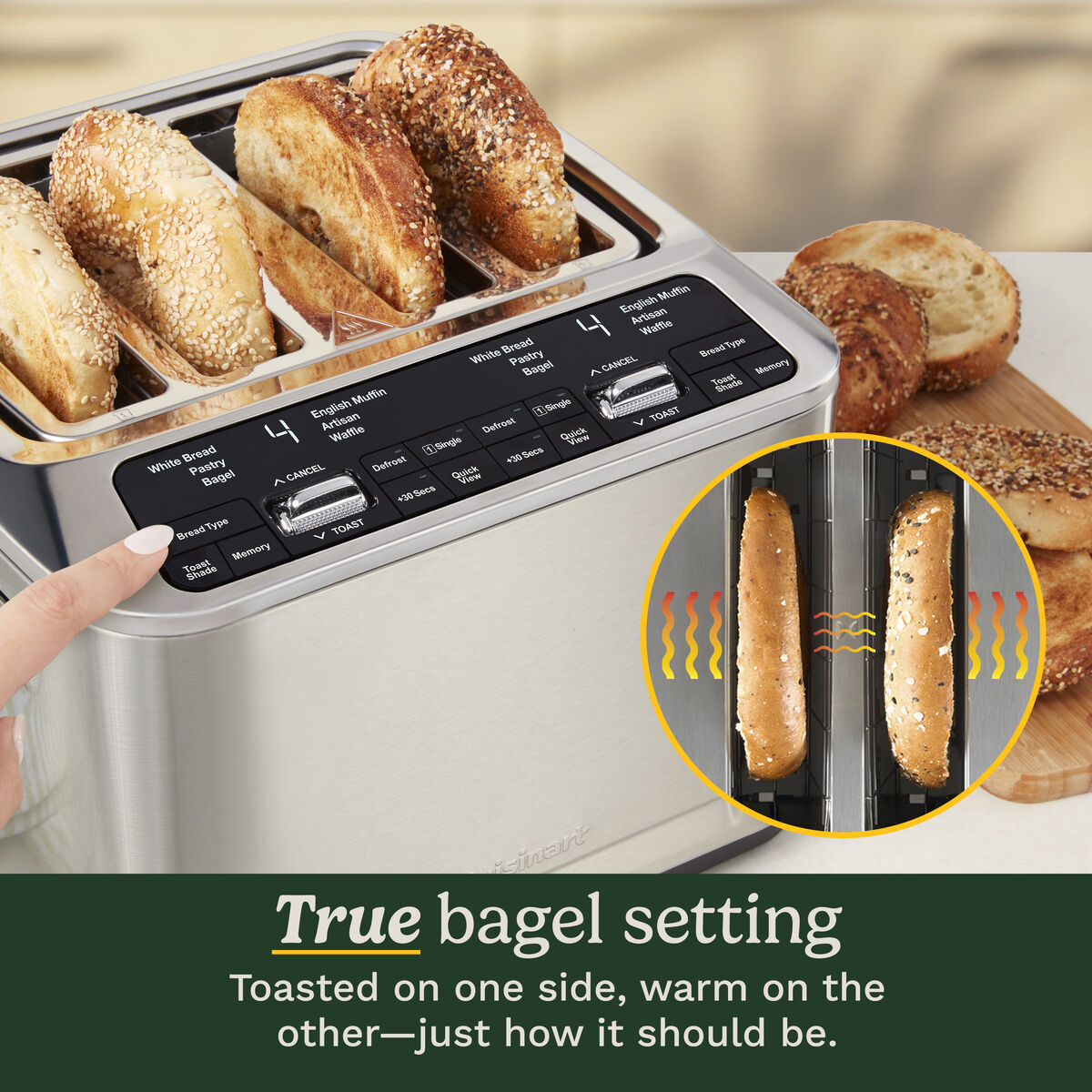 4-Slice Motorized Digital Toaster 9