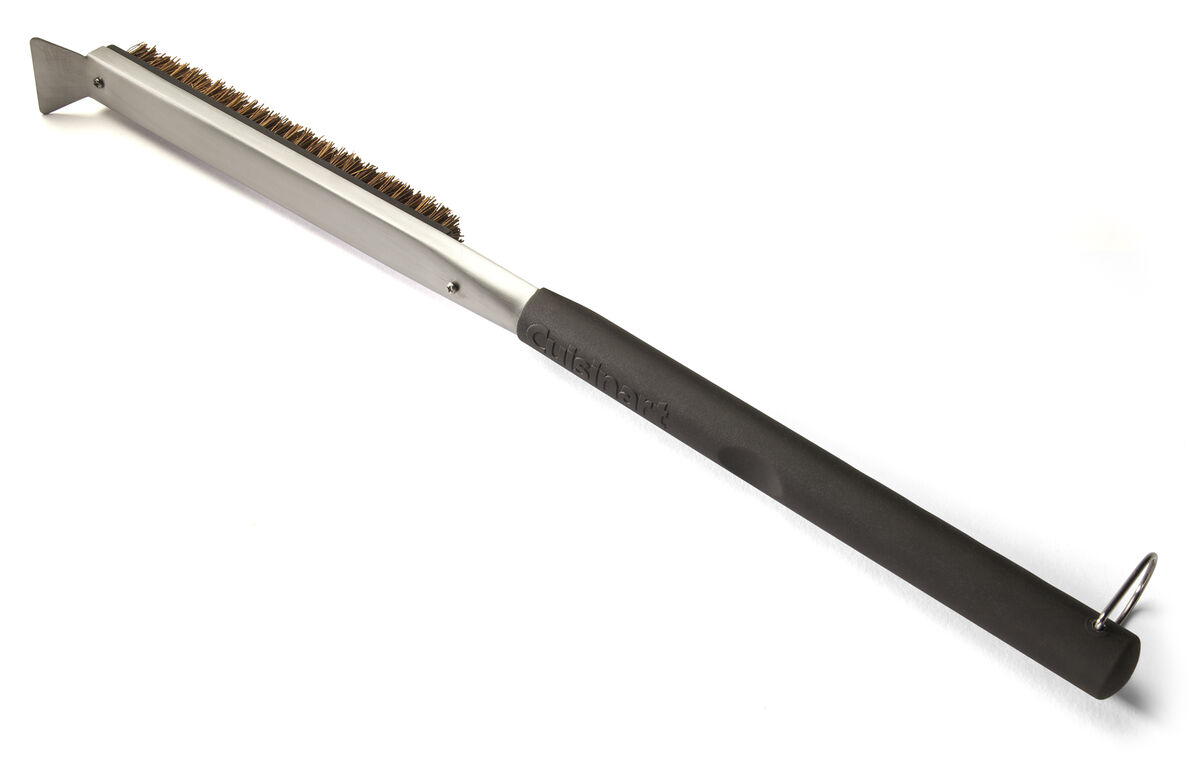 Cuisinart Pizza Oven Stone 21&rdquo; Cleaning Brush with Heat Resistant Natural Fiber Bristles&rdquo; 1