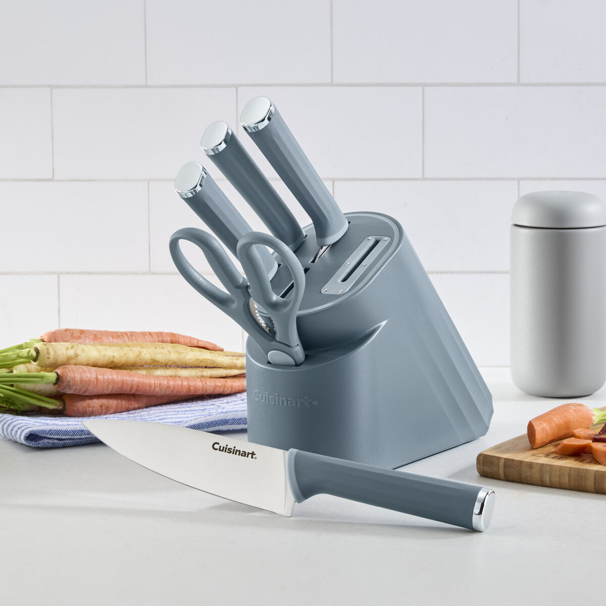 Artisan Elite Stainless Steel Cutlery 6 Piece Knife Block Set 2