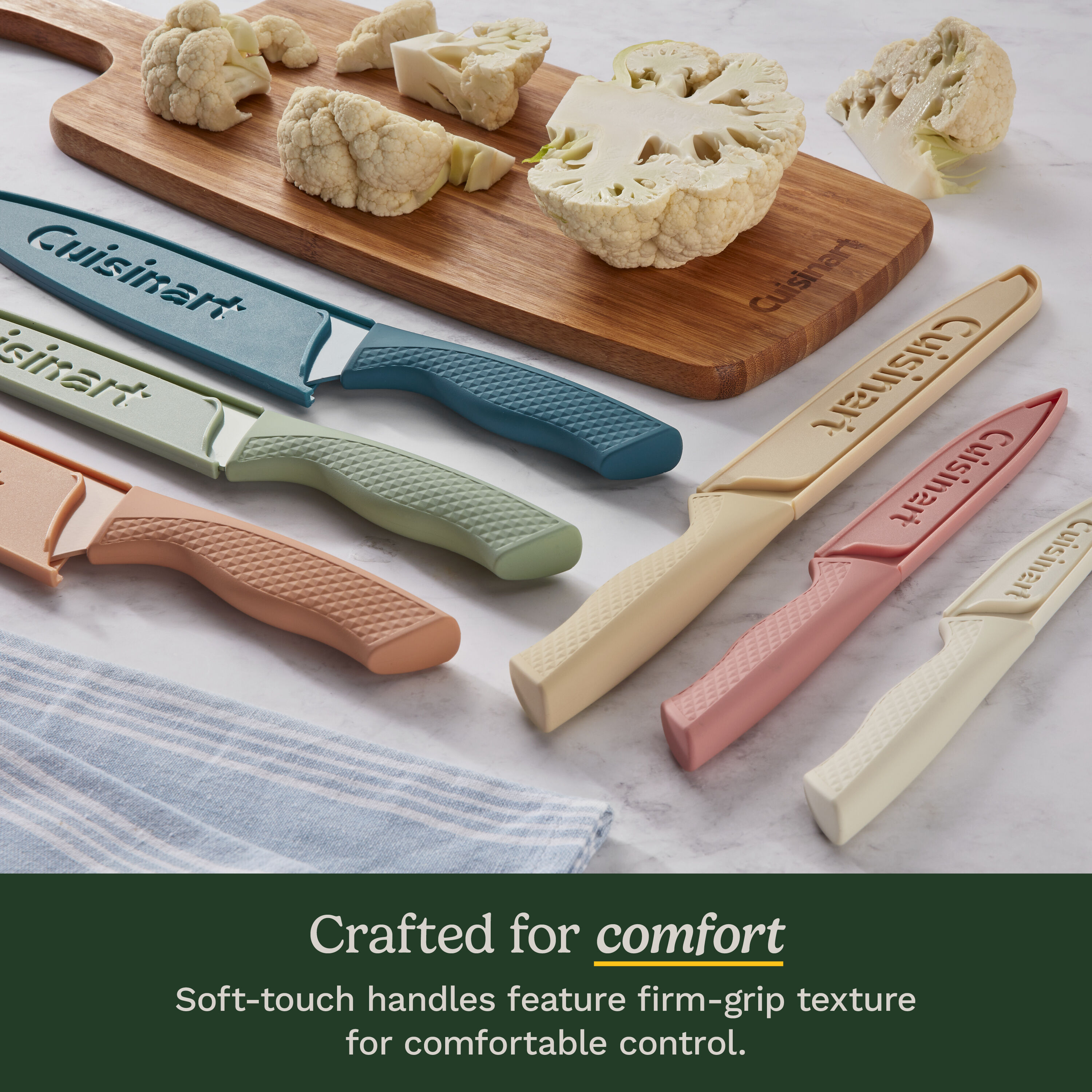 Advantage 12-Piece Ceramic-Coated Knife Set - Thumbnail 4