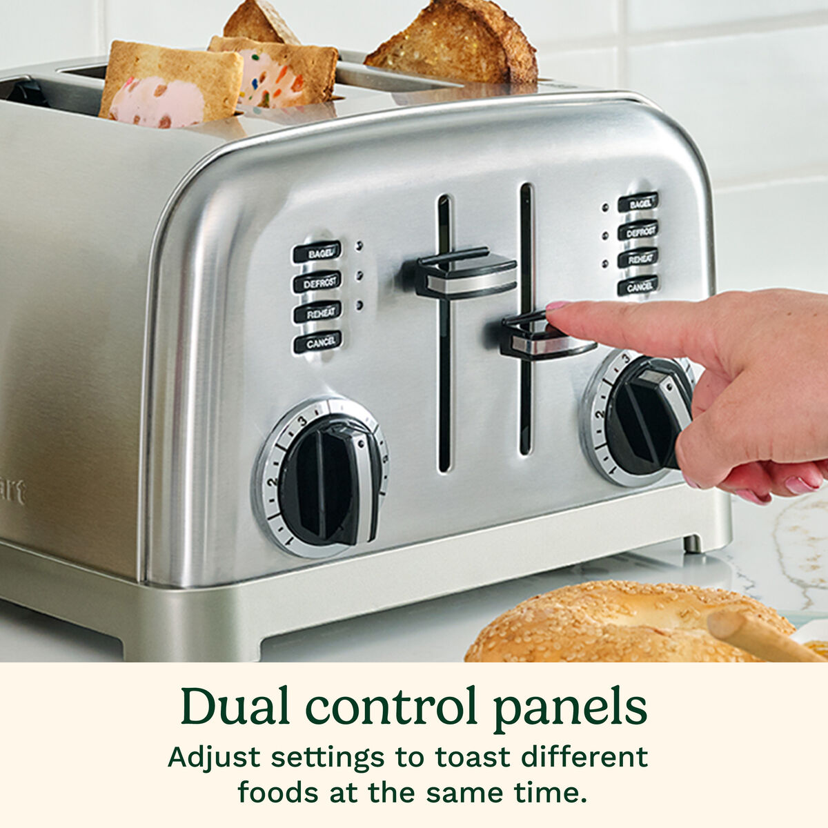 4 Slice Metal Classic Toaster