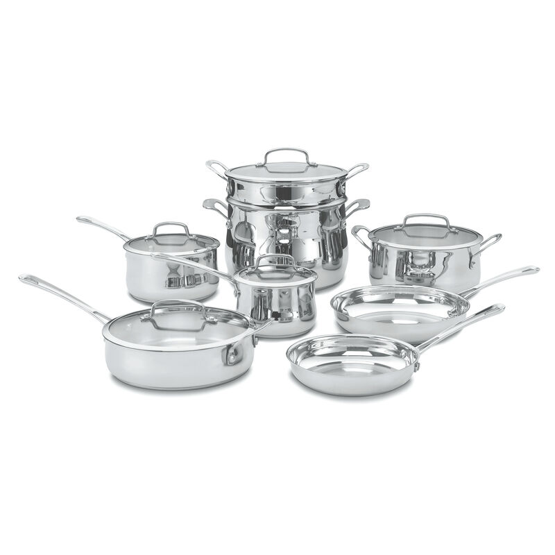 13 Piece Contour Stainless Set