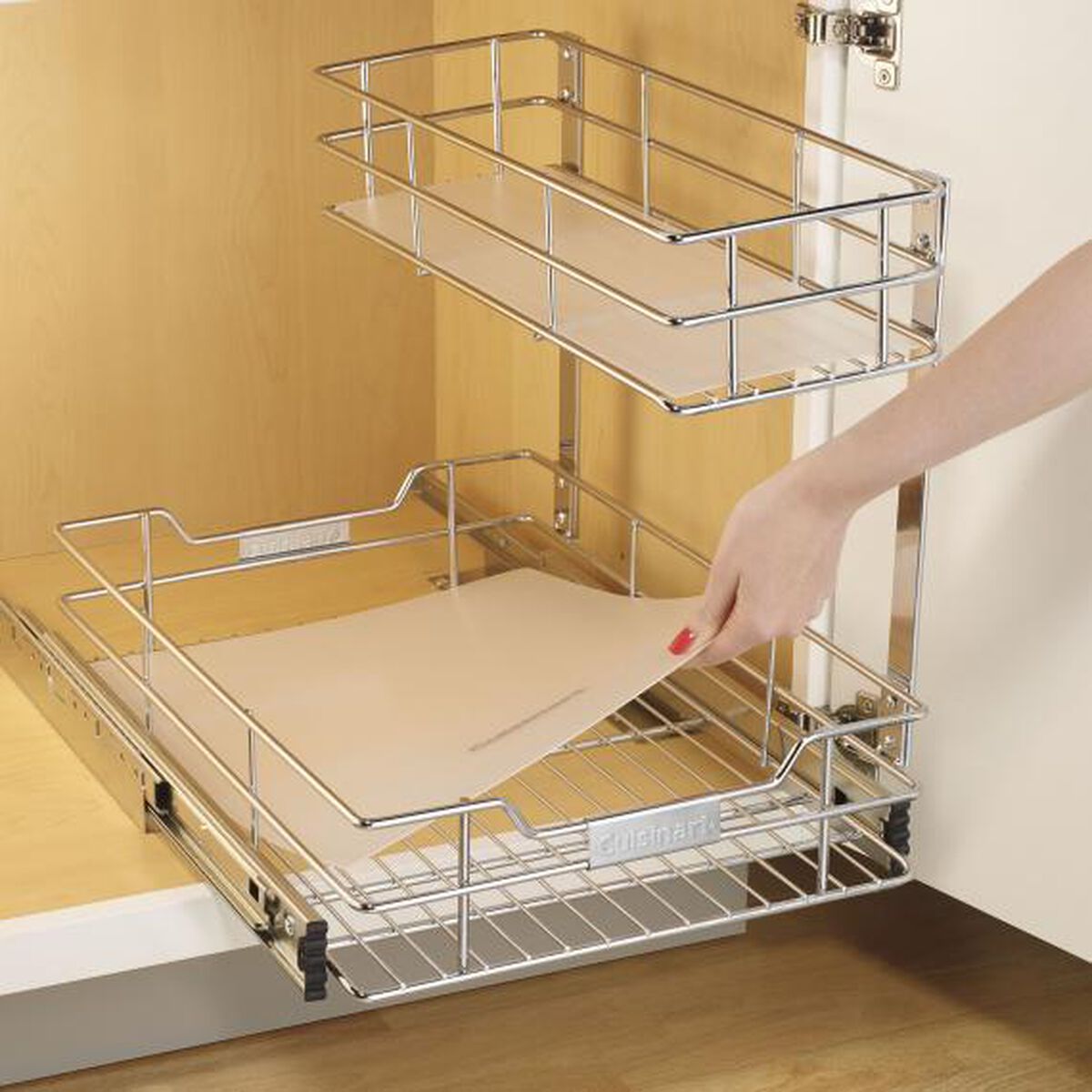 Discontinued 2-Tier Cabinet Organizer 1