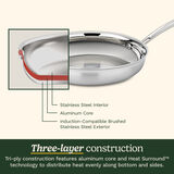MultiClad Pro Triple Ply Stainless Cookware 12 Piece Set