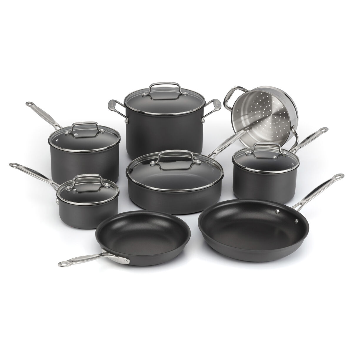 Chef's Classic&trade; Nonstick Hard Anodized Cookware 13 Piece Set 1
