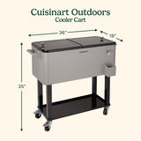 80 Qt. Outdoor Cooler Cart