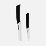 Discontinued Ceramic 2 Piece Set (5" Santoku Knife & 3.5" Paring Knife) 1