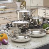 Discontinued Chef's Classic™ Nonstick Stainless 10 Piece Set