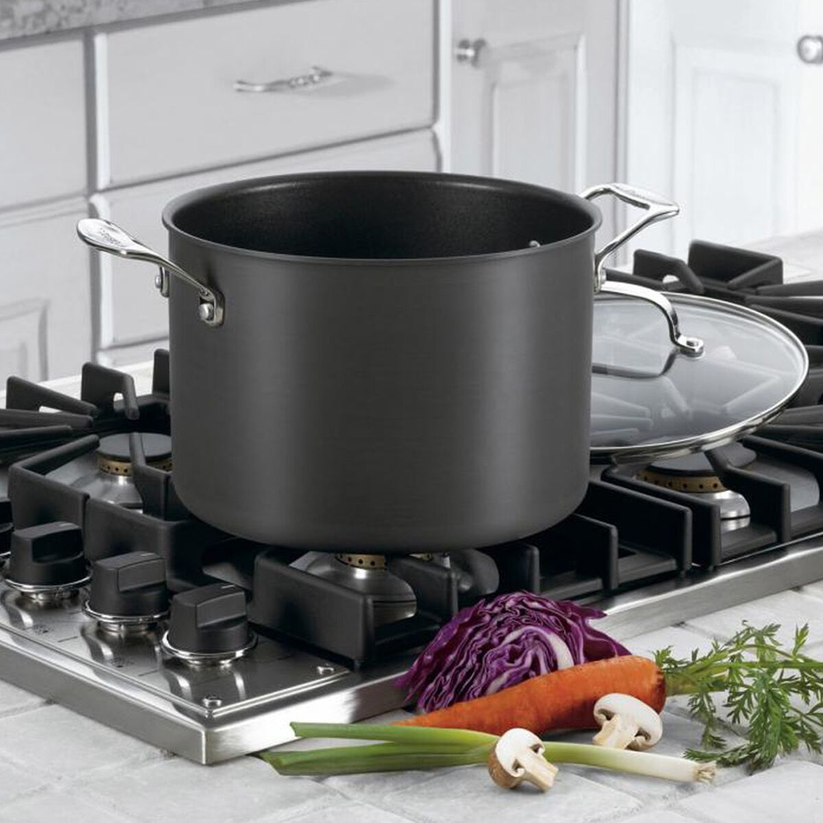 Discontinued Chef's Classic&trade; Nonstick Hard Anodized 8 Quart Stockpot