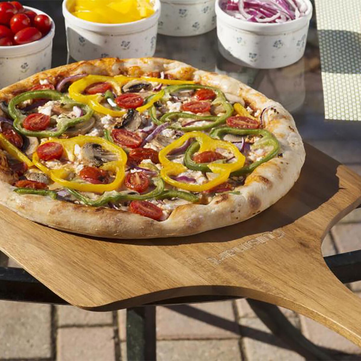 Cuisinart CPP-451 Rustic Pizza Peel, Brown 2