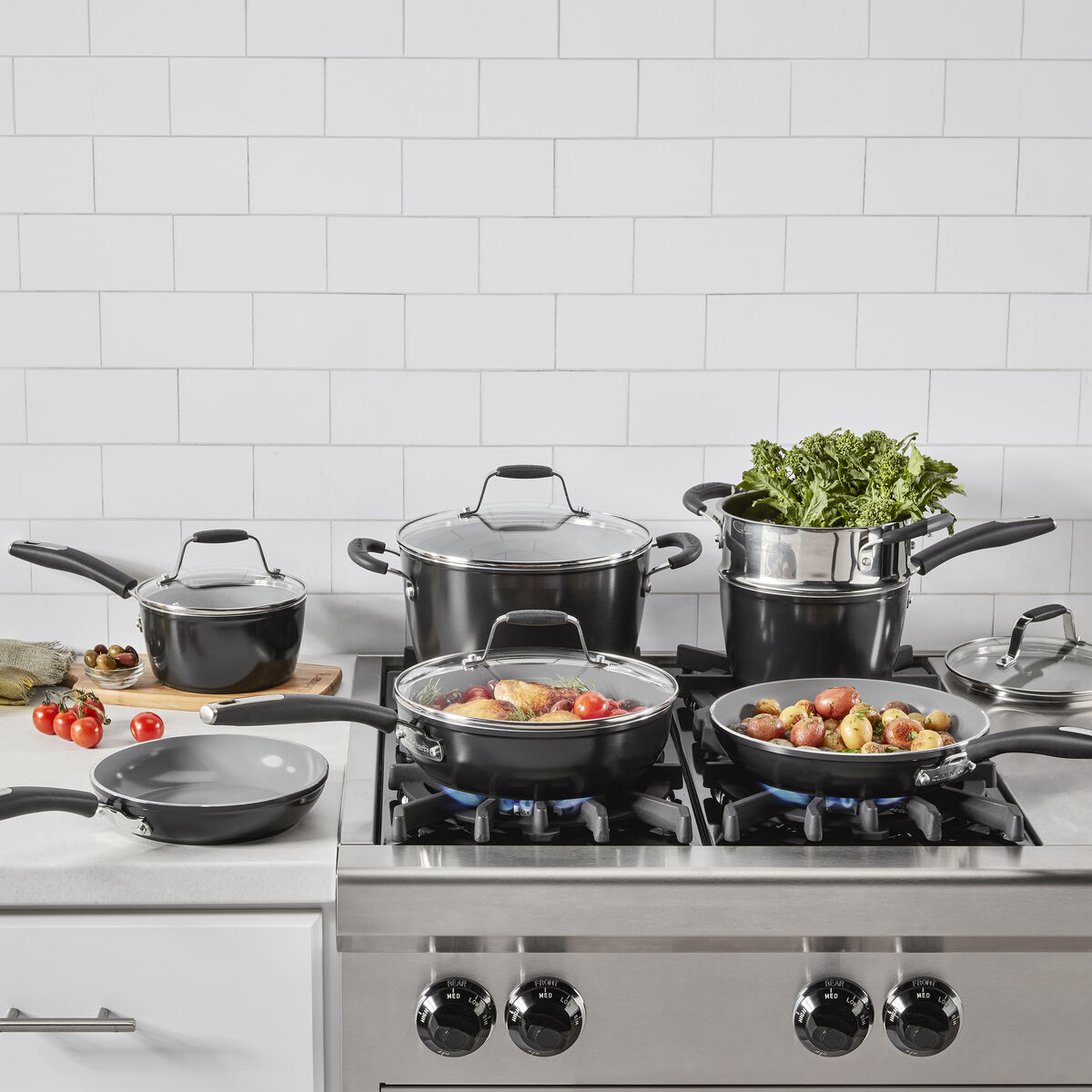 11-Pc Intermix&trade; Ceramic Nonstick Set 2