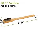 18" Bamboo Grill Brush 3