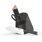Artisan Elite Stainless Steel Cutlery 6 Piece Knife Block Set 1