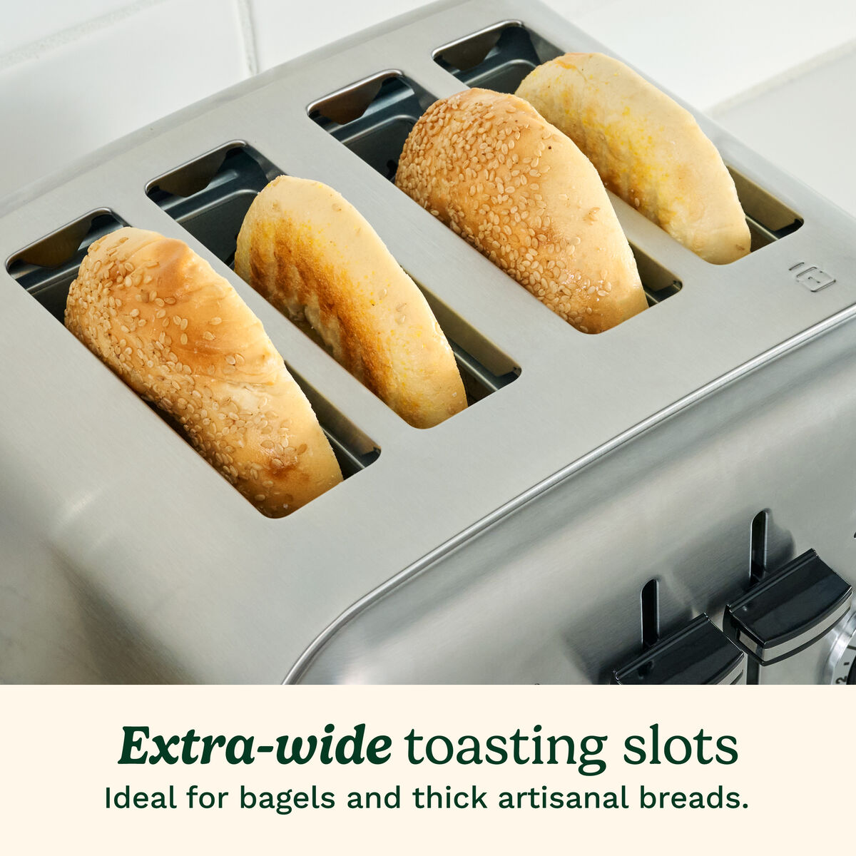 4 Slice Metal Classic Toaster