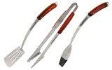 Discontinued Premium Wood Grilling Tool Set With $20 Omaha Steaks&reg; Instant Coupon 1