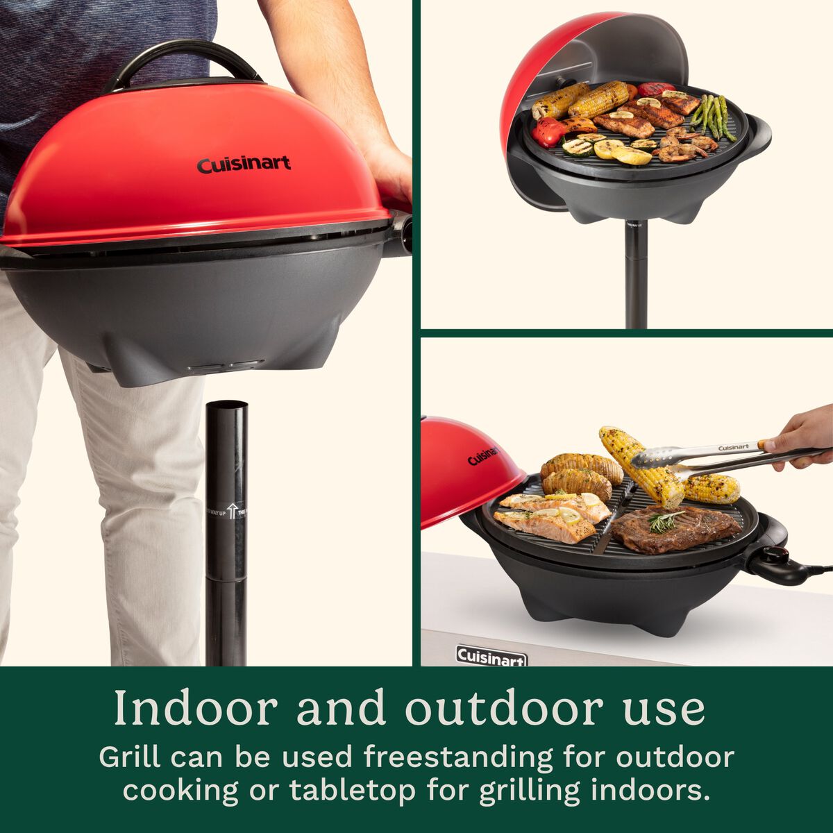 2-in-1 Indoor/Outdoor Electric Grill 3