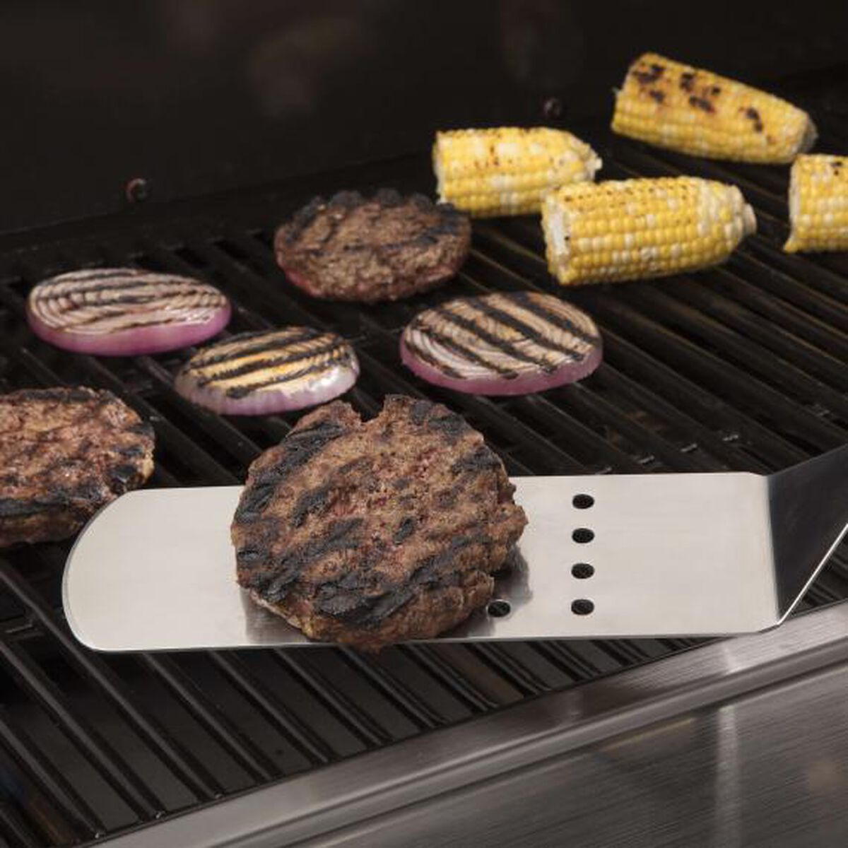 Stainless Steel&nbsp;Griddle Spatulas 2-Pack 3