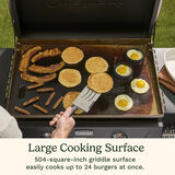 28" Outdoor Griddle with Hood 3