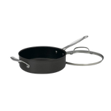 Discontinued Chef's Classic&trade; Nonstick Hard Anodized 5.5 Quart Saut&eacute; Pan with Helper Handle & Cover