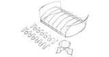 4-in-1 BBQ Basket - 14.5" x 9.5" Basket 3