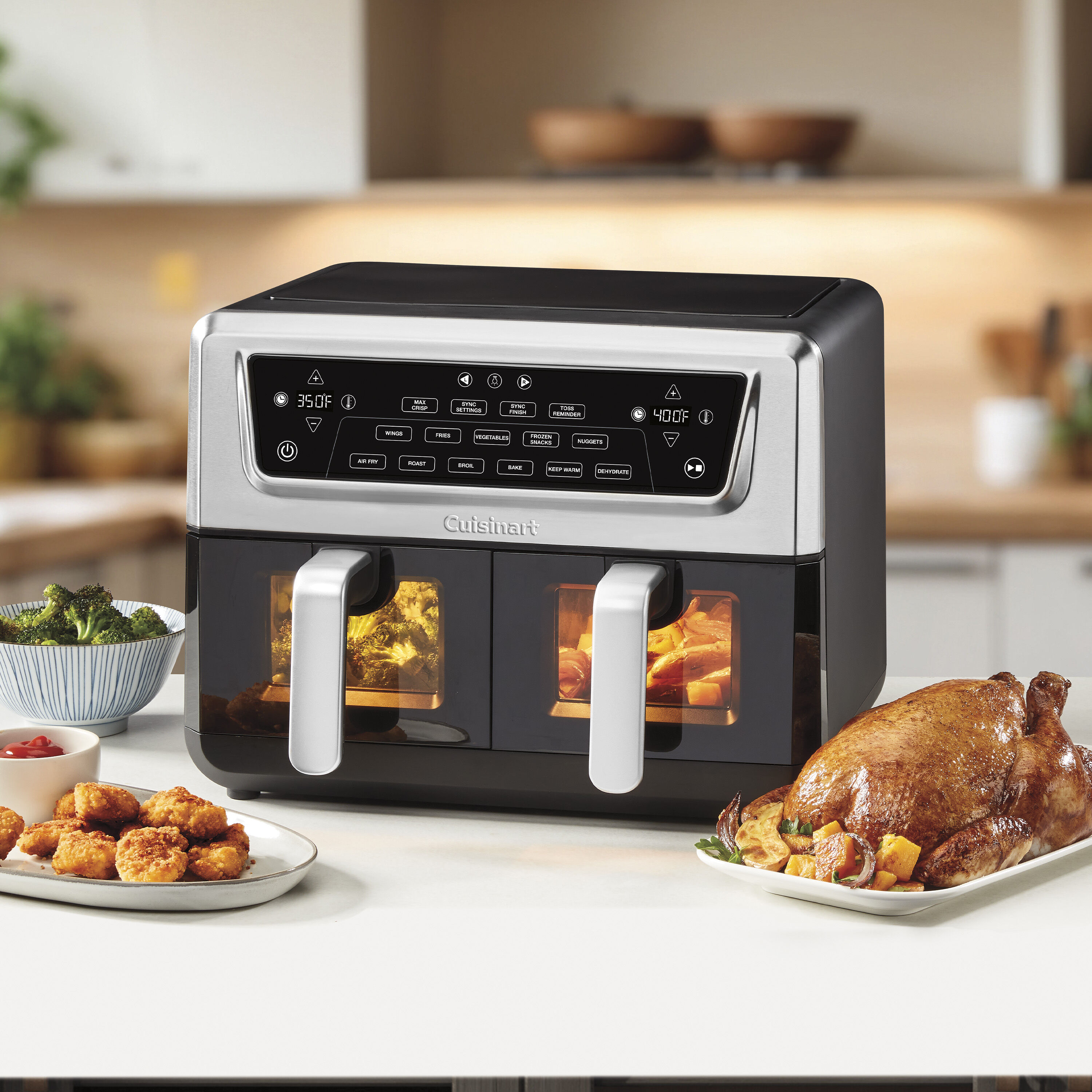 11-qt Dual Basket Air Fryer Pro - Cuisinart