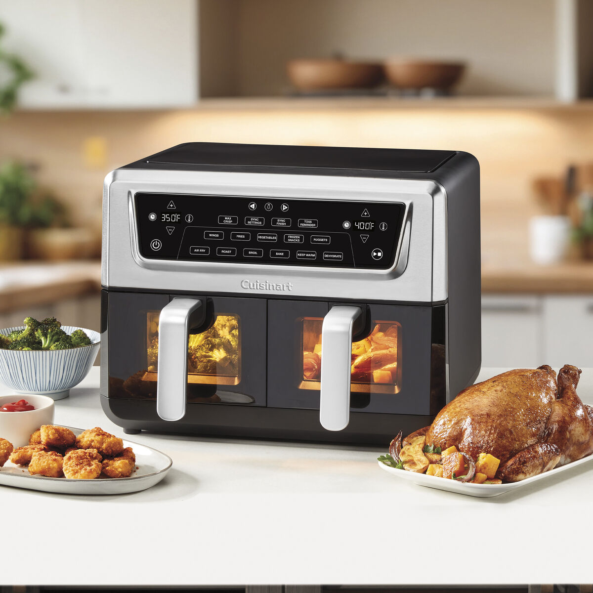 11-qt Dual Basket Air Fryer Pro