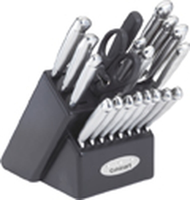 Discontinued 21 Piece Set of Knives with Block
